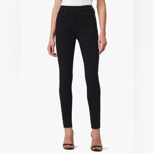 Joe’s Jeans The Charlie High Rise Skinny Black Velvet Jeans Size 25